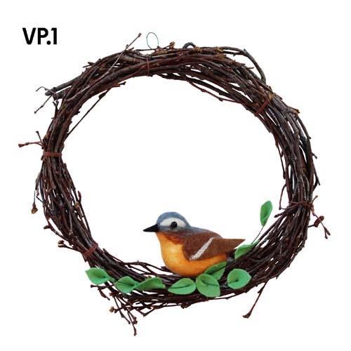 Věnec s ptáčkem_motiv1 Věnec s ptáčkem_motiv1